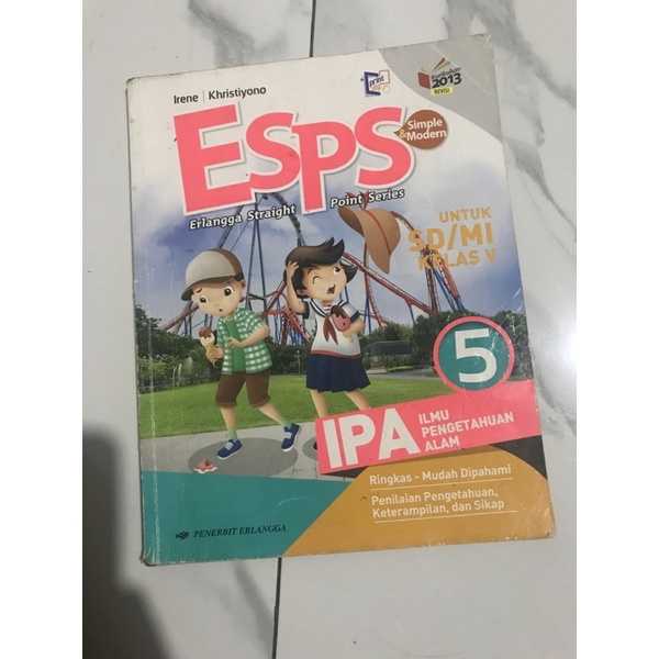 

buku ilmu pengetahuan alam ipa esps 5