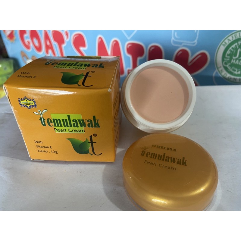 &lt;cak&gt; dhilisa cream temulawak bpom pearls cream -- temulawak pearls cream dhilisa bpom