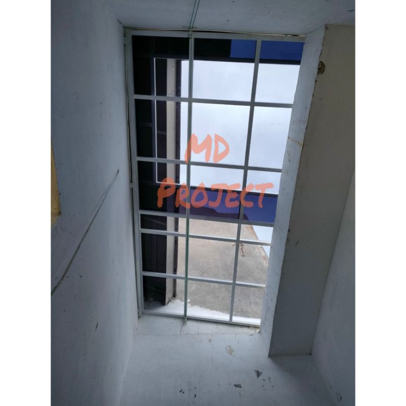 kanopi bukaan geser area cuci jemur