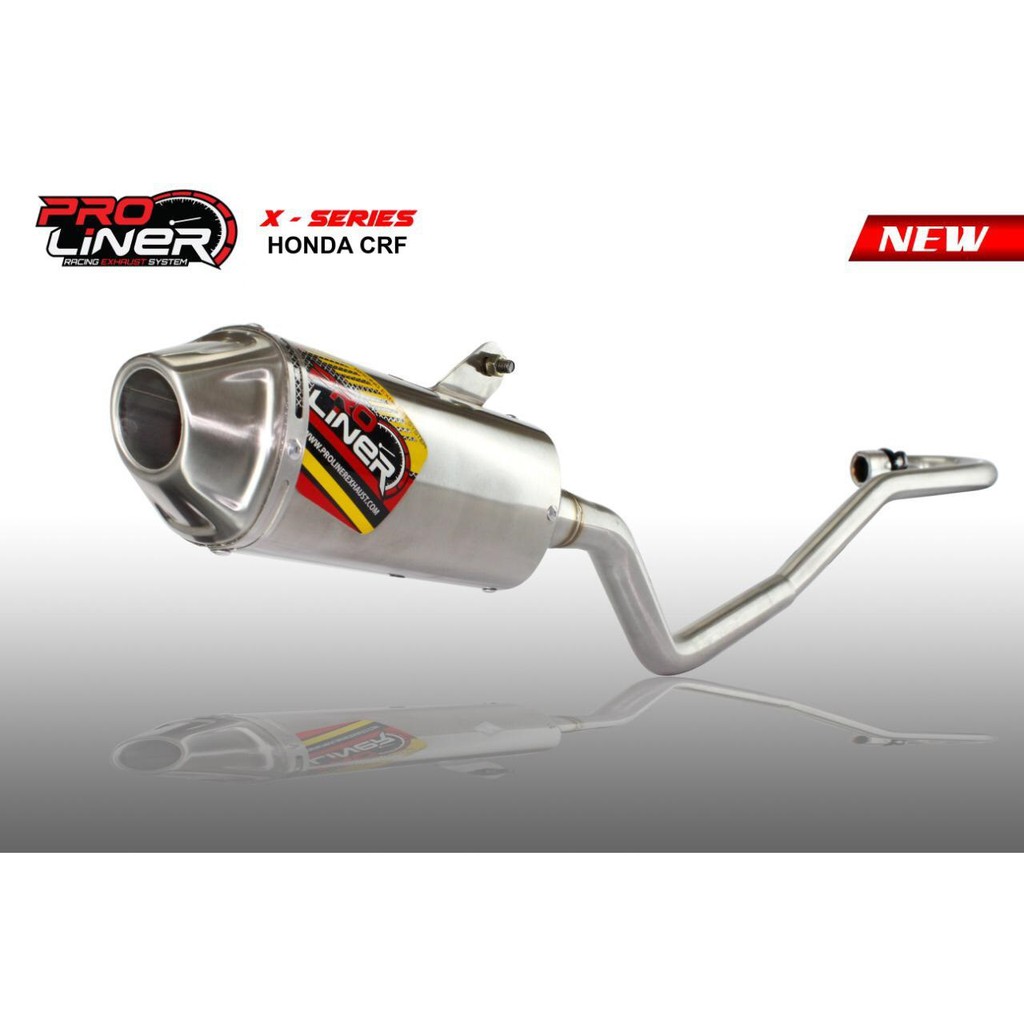 KNALPOT RACING PROLINER X - SERIES HONDA CRF150 CRF 150 ASLI ORI