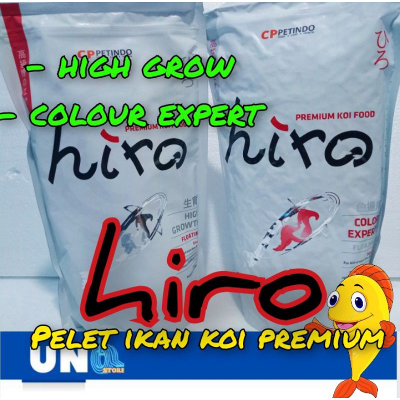 HIRO PAKAN IKAN KOI HIGH GROWHT/COLOUR EXPERT MEDIUM M