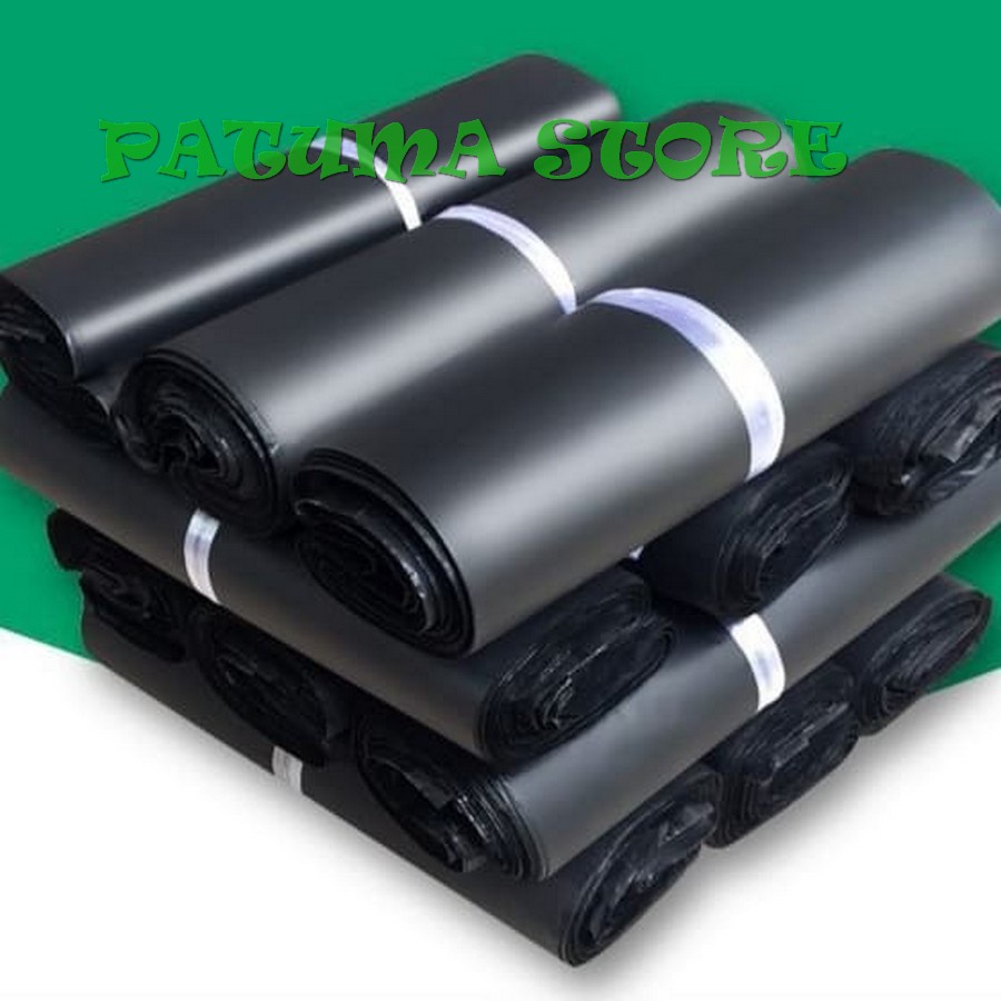 Plastik Kantong Packing Polymer Hitam