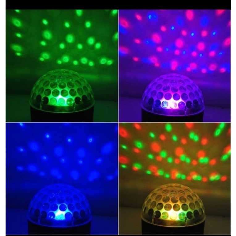 Lampu Disko Bola / Led Magic Disco Ball RGB