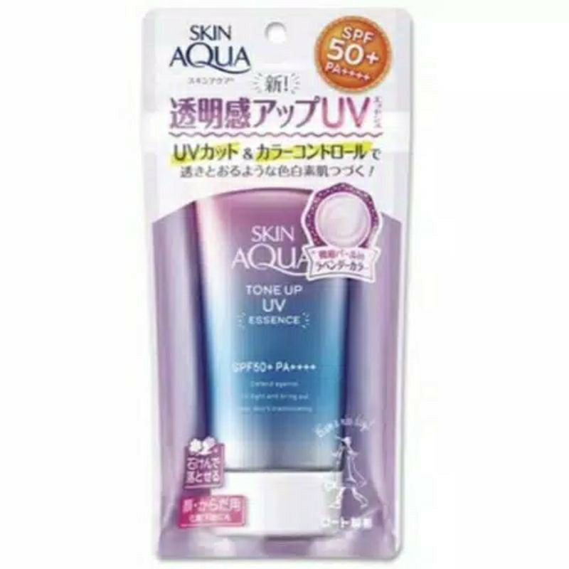 Skin aqua UV moisture milk SPF 50 PA +++ / UV Moist Gel SPF 30 / UV Whitening Milk SPF 50 / Tone Up Uv Essence SPF50 PA+++