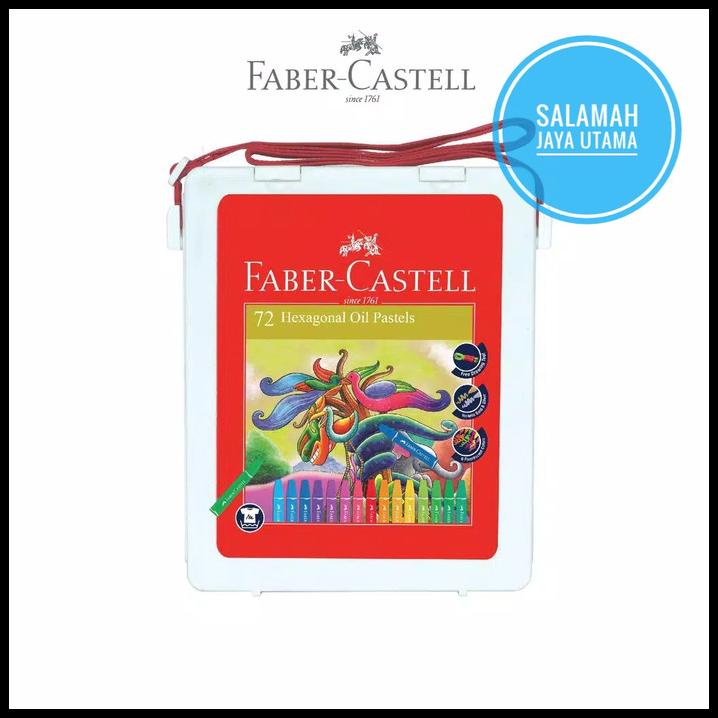 

Crayon / Oil Pastel Faber Castell 72 Warna