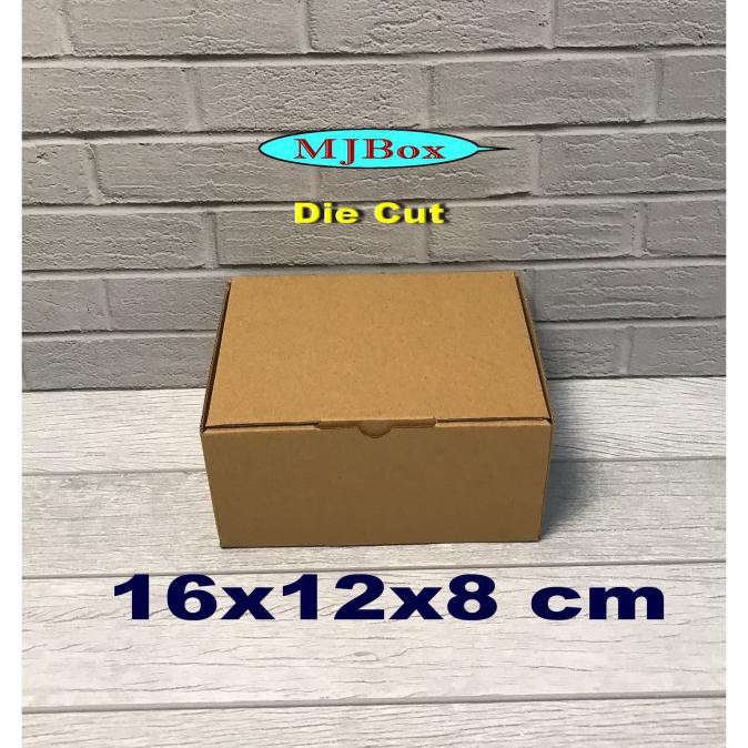 

Kardus Karton Uk. 16X12X8 Cm...Die Cut Box Pizza Kotak