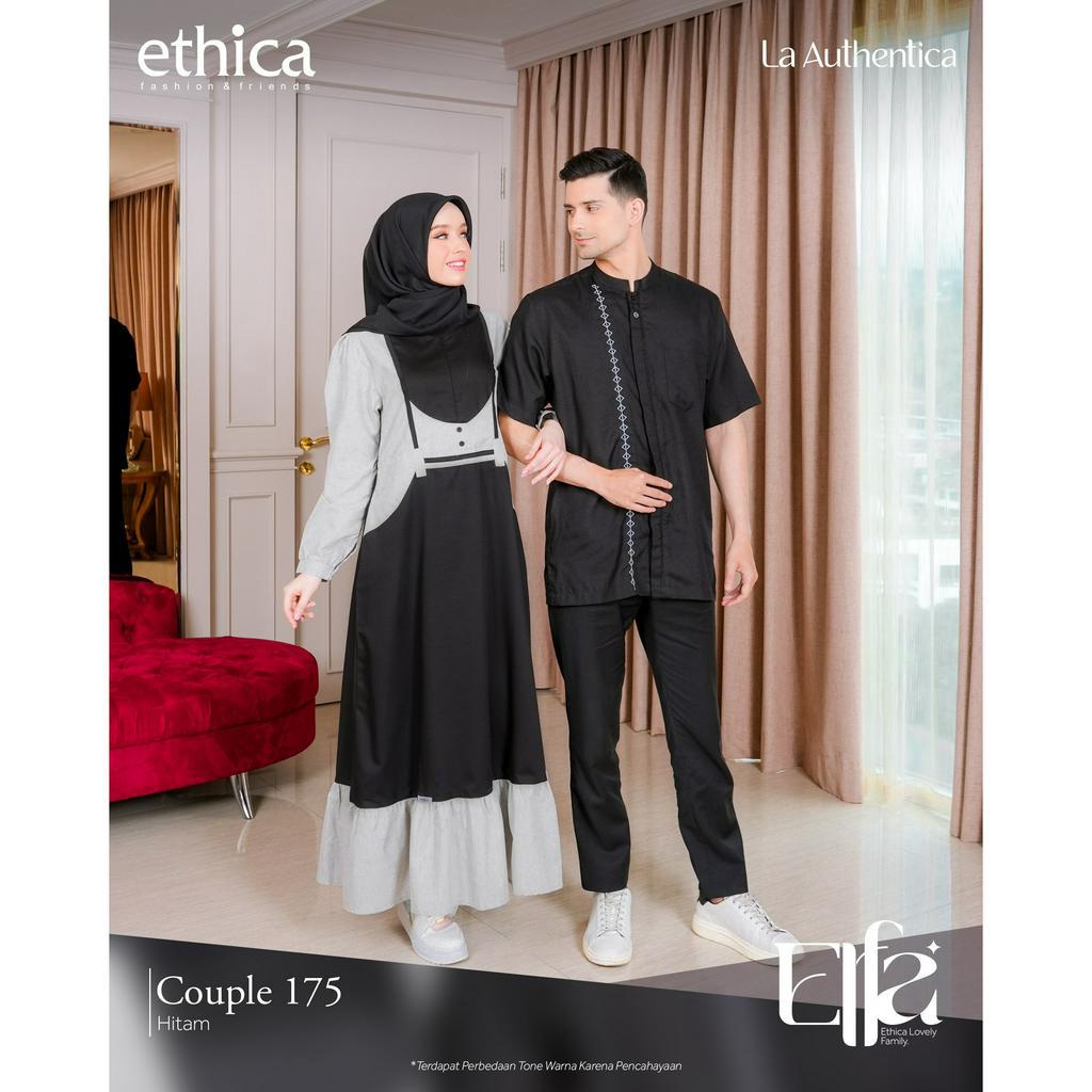 Couple 175 Hitam Gamis Ayumi 264 Koko Kahfi 270 Hitam Couple Ethica 175 Hitam