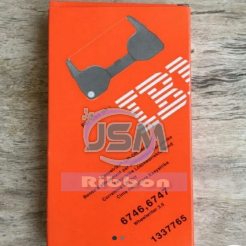 Lift Off Penghapus Pita Mesin Tik IBM 6747 No Sery 1337765