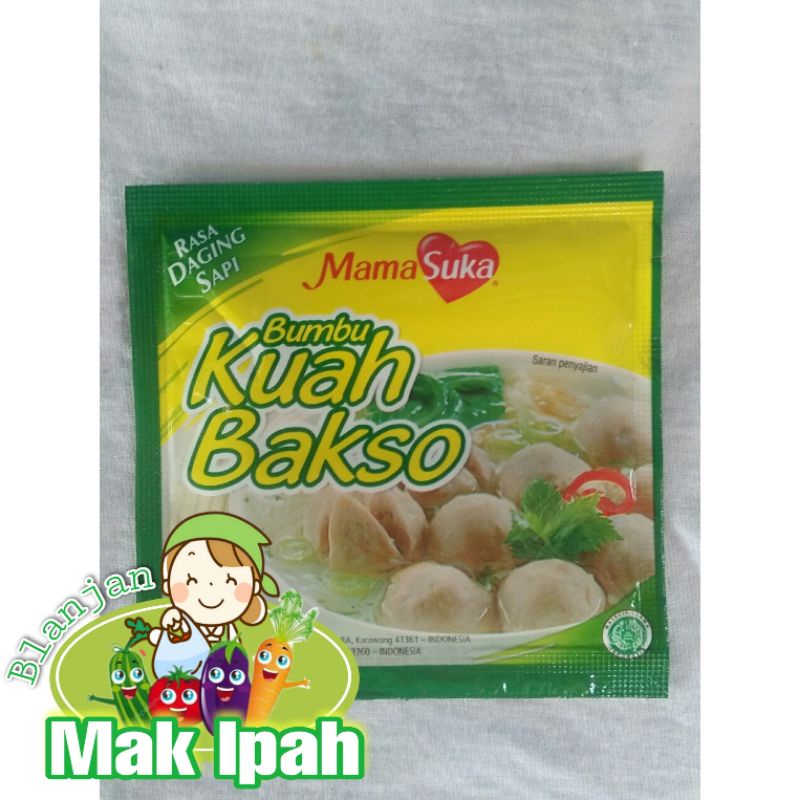 

Mak ipah KUAH BAKSO/8GRAM