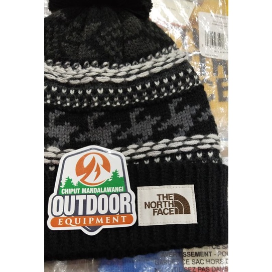 The North Face Fair Isle Beanie Kupluk TNF Black