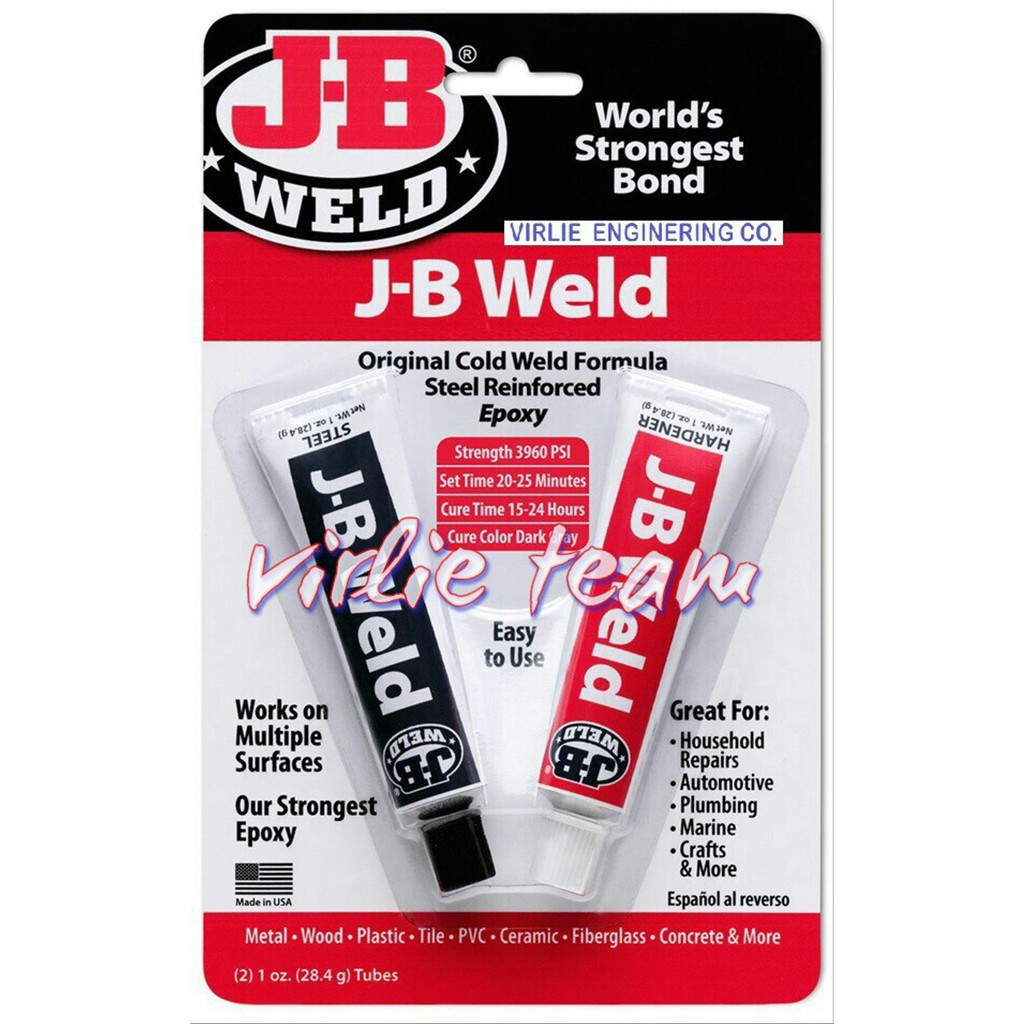 Lem epoxy tahan panas jb weld Limited