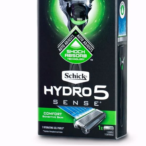 pisau cukur schick hydrocomfort kit