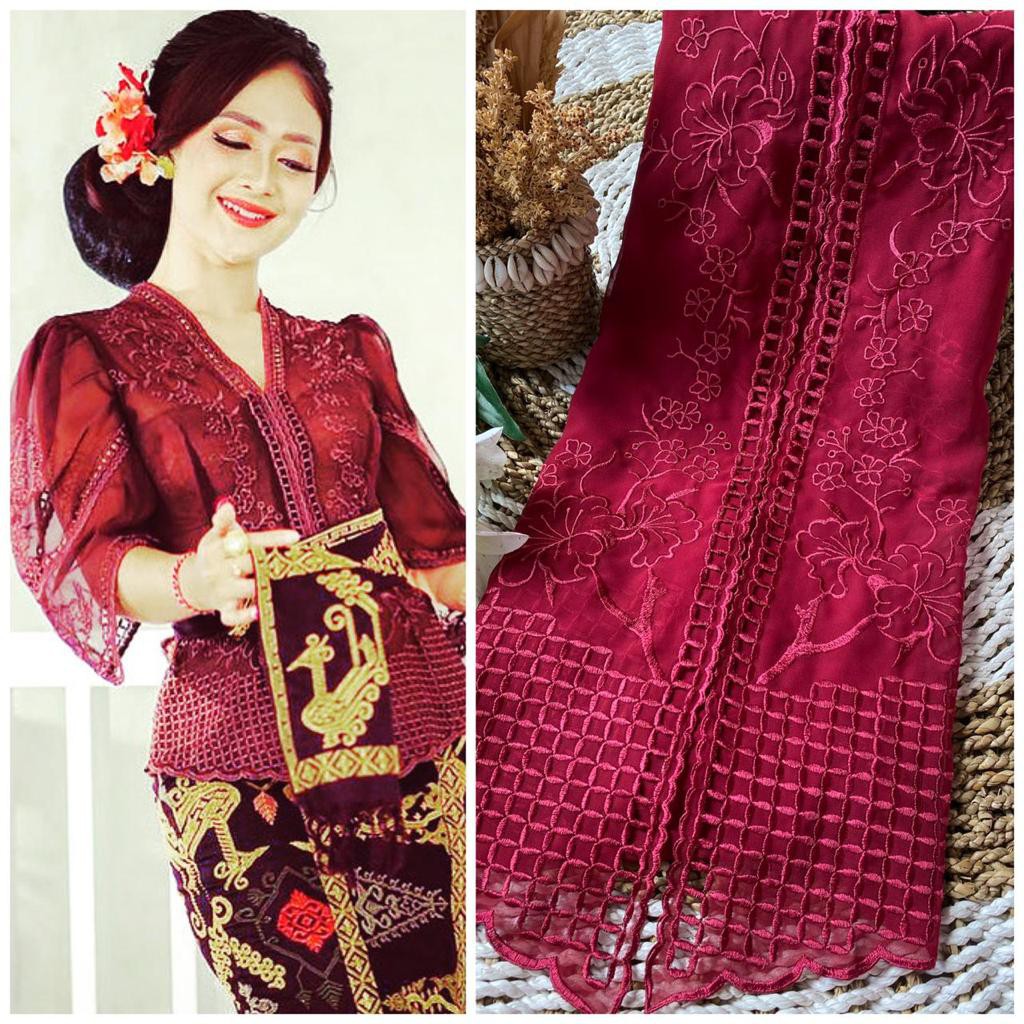 KAIN KEBAYA//HANYA KAIN//KAIN KEBAYA SEMI BORDIR CLEOPATRA V2