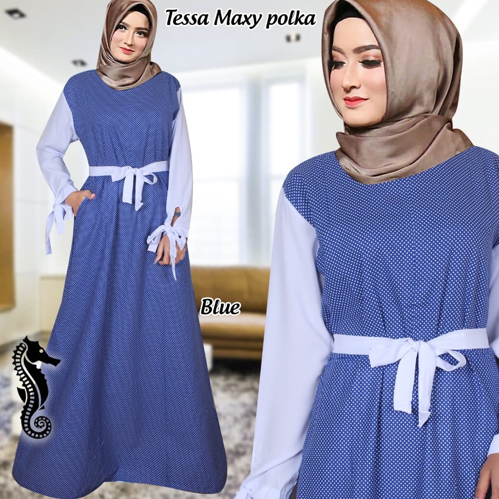 [Shenmyprint] Ceruty Maxy Polkadot Sultan Andara Basic