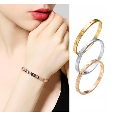 ✅COD - Gelang Tangan Titanium aksesoris Energi Magnetik Untuk Wanita