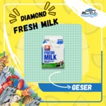 

Susu Diamond Fresh Milk Pasteurisasi Susu Sapi Segar Fresh Termurah