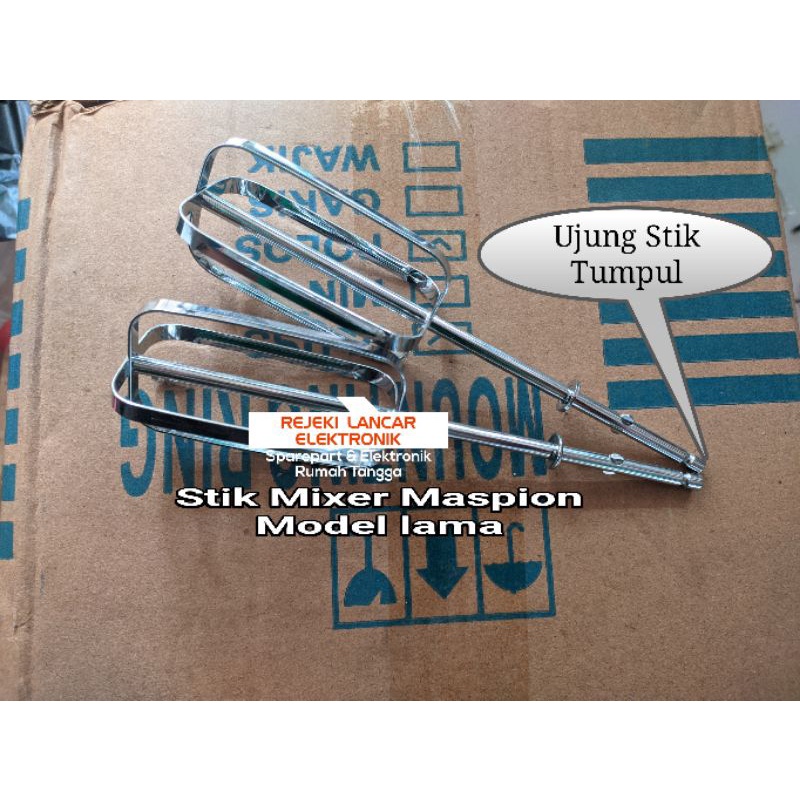 Stik Mixer Maspion Model lama Mt 1150 1160 1170 1180 1190 UJUNG STIK TUMPUL / PAPAK