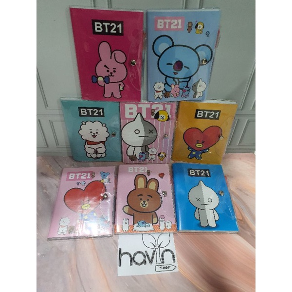 AGENDA ada bonus PEN BTS BT21-3