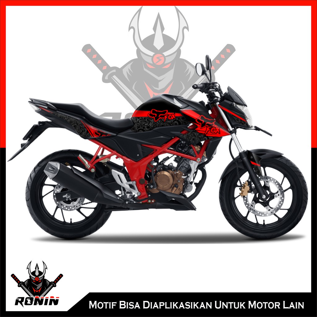 Sticker Striping CB150R V2 Motif Fox With Doodle Racing Shopee Indonesia