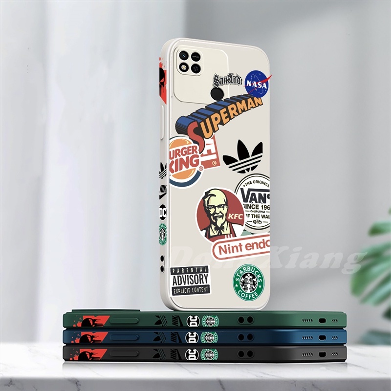 Casing TPU Redmi Note 11 Note11 Pro 11S 10 10Pro 9 9S 8 8Pro 9T M3 9A 9C 10C X3NFC X3Pro Motif Nasa