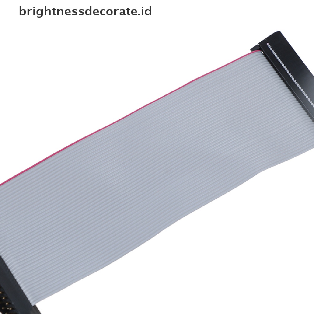 (Birth) Ide Kabel Ribbon Flat 40 Pin Male Ke Female Pata Untuk Hardisk Hdd 5inch (Id)