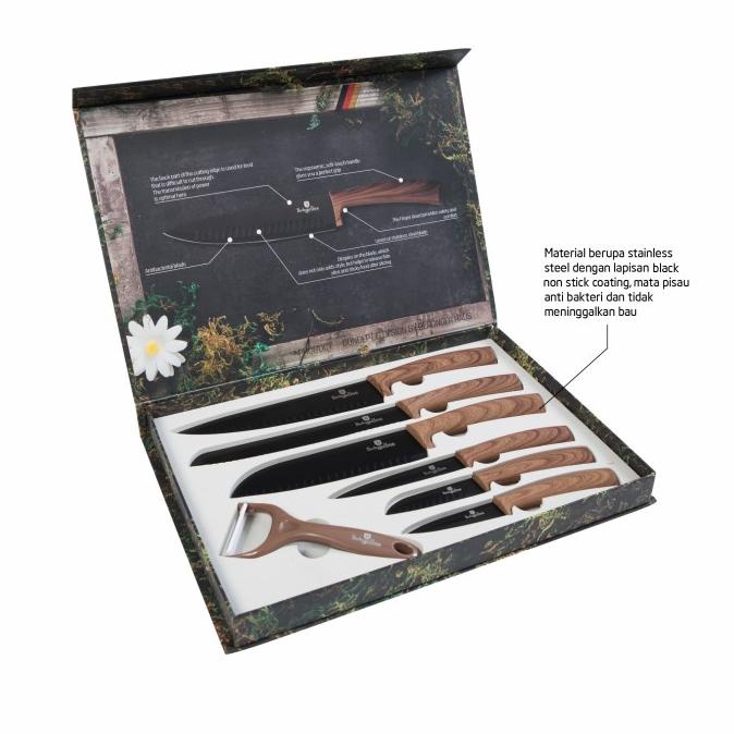 

Knife Set Of 7 Pcs Forest Line By Berlinger Haus Hildawatimore