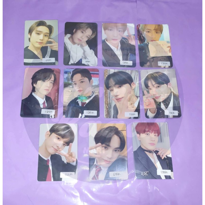 PC PHOTOCARD POB / BENE THE BOYZ MAVERICK ELINE 1 WD / WITHDRAMA 4  DMM3/ DEARMYMUSE JACOB YOUNGHOON