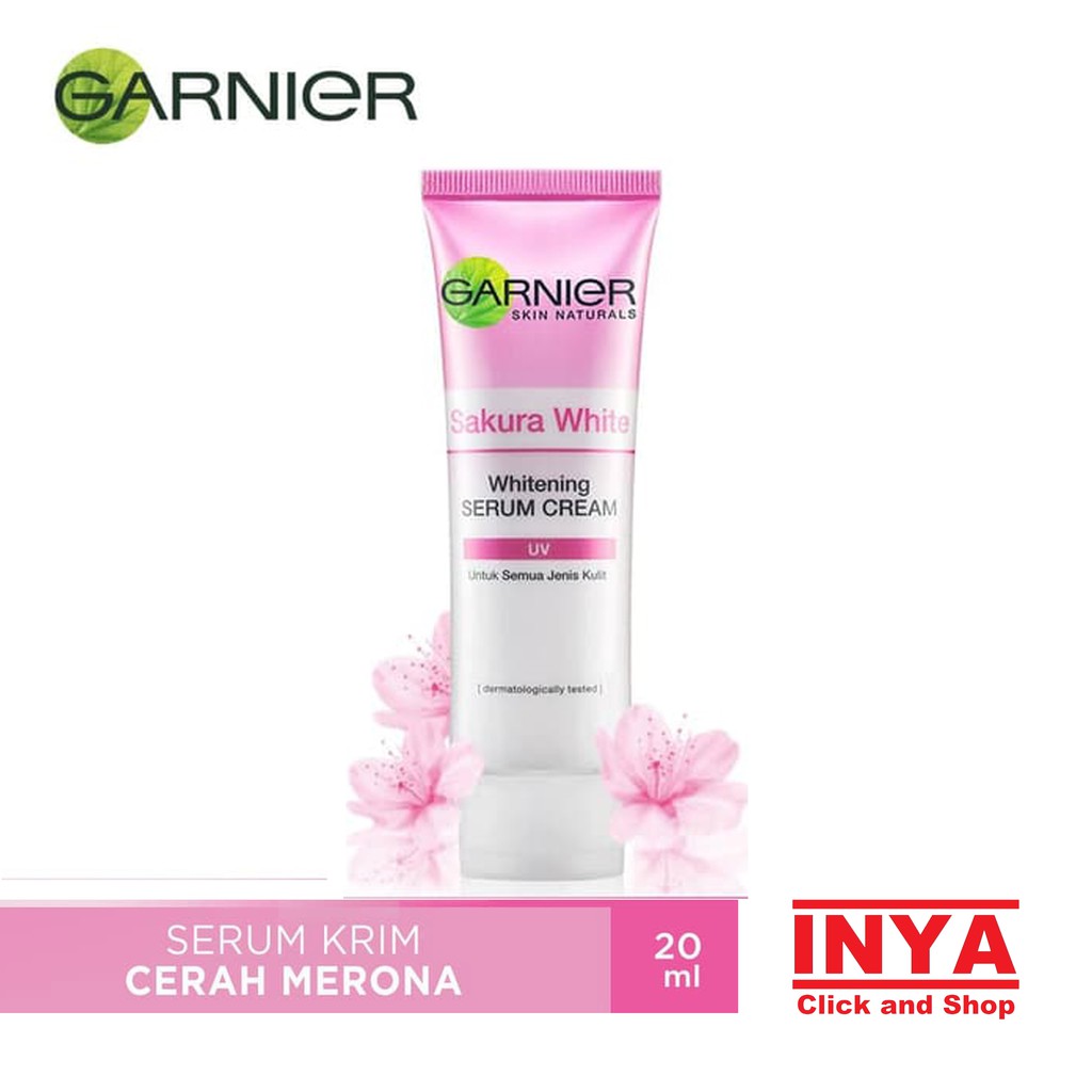 GARNIER SAKURA WHITE WHITENING SERUM DAY CREAM 20ml