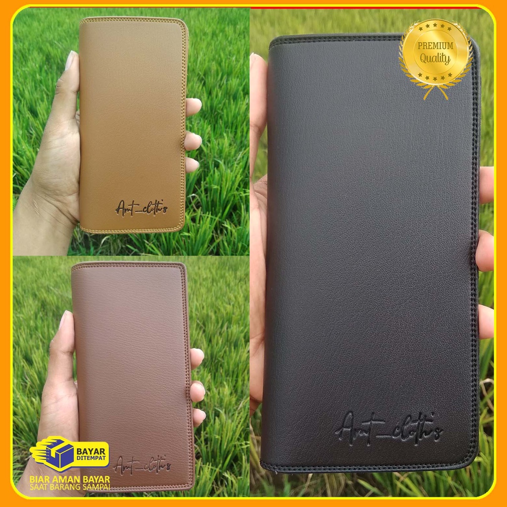 JUNI MANTUL SALE! Dompet lipat Pria panjang Bahan premium