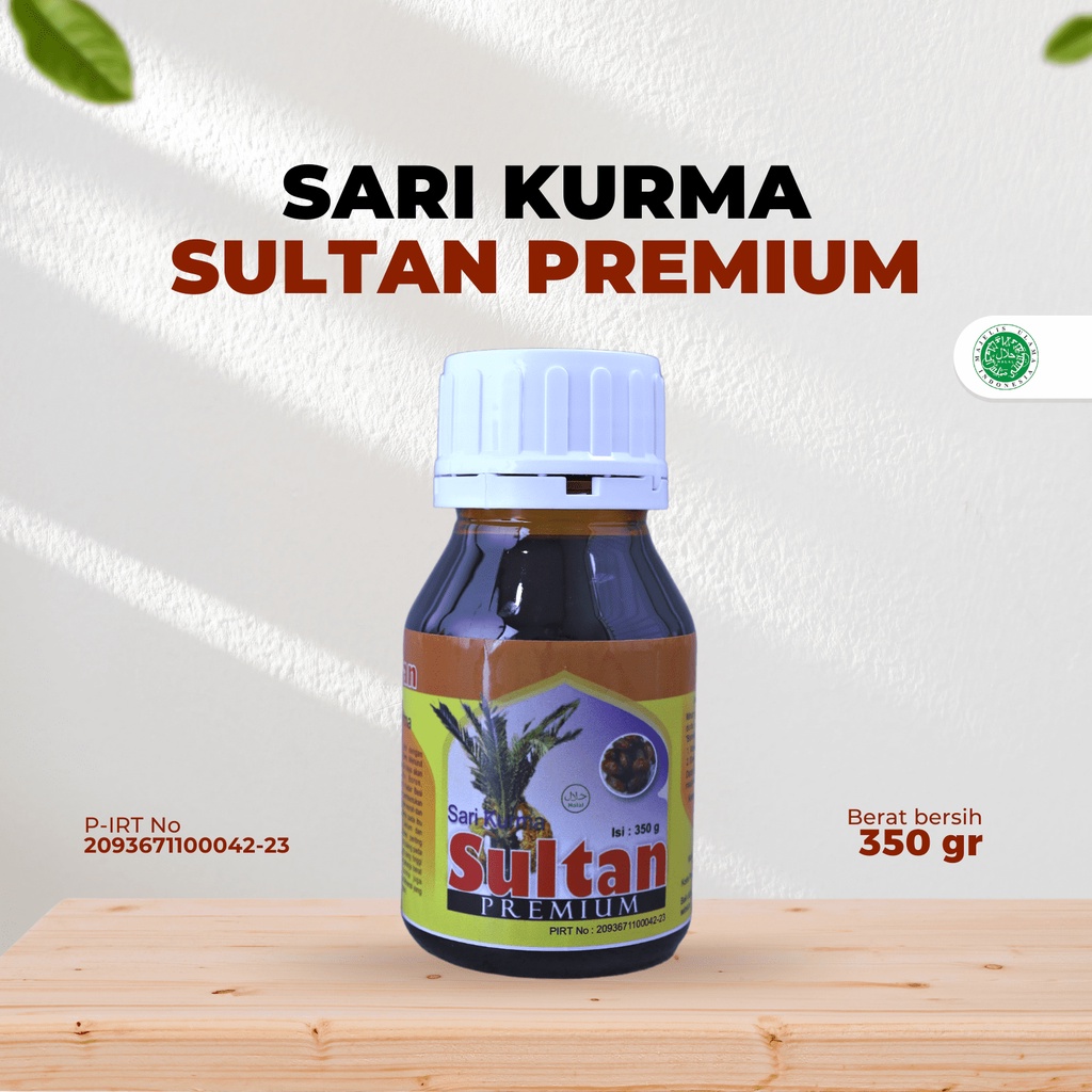 

MULTIVIT SARI KURMA SULTAN 350gr || SARI KURMA KUALITAS PREMIUM 100%