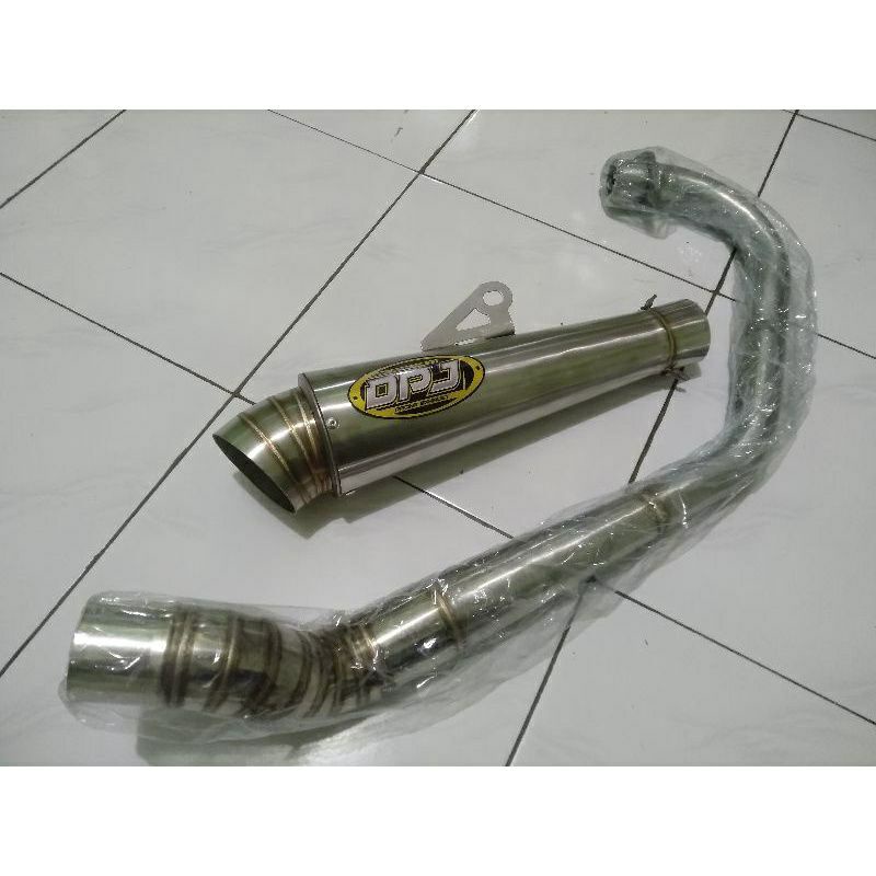 knalpot dpj Full set engker engker motor vixion satria fu Cbr Mx dll