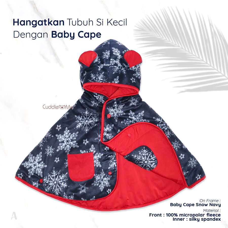 CuddleMe BabyCape Jaket Bayi Balita SNI Nyaman BERGARANSI -  Jaket anak Cuddleme