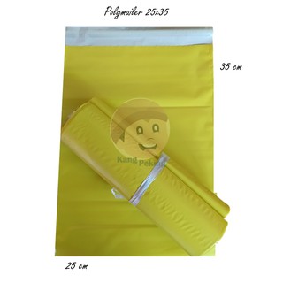 Plastik Packing Polymailer  Kuning 25x35 isi 100 pcs 