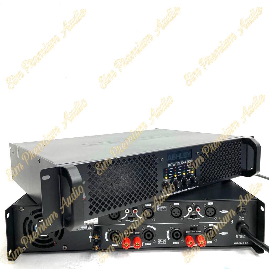 Power ashley POWERED4400 original 4 channel ASHLEY powered 4400 (BISA COD)