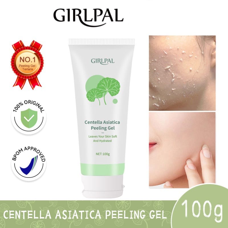 GIRLPAL Centella Asiatica Peeling Gel 100g Facial Glowing (VIC)