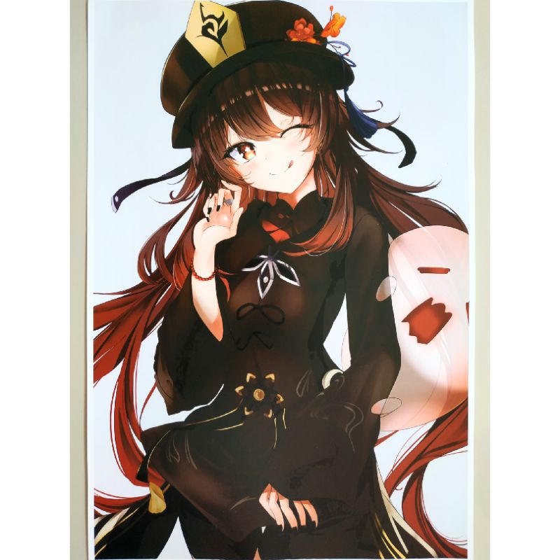 Poster Game Genshin Impact 28 Hu Tao Merchandise