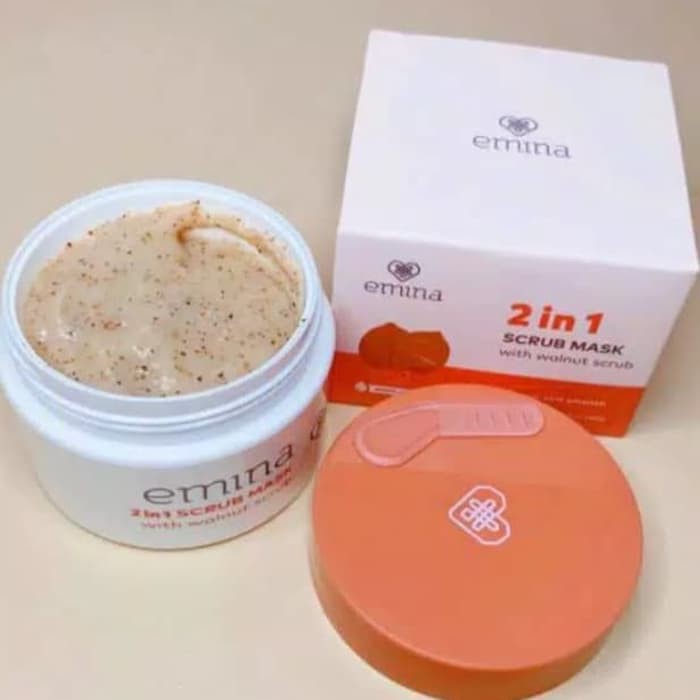 Emina 2 in 1 Scrub Mask 50 ml