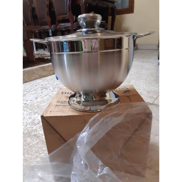 Bima stainless steel soup bowl diameter 20