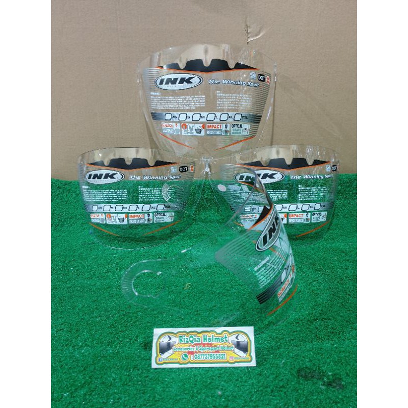 visor original  INK Cx 22/kaca INK cx 22/INk Topi