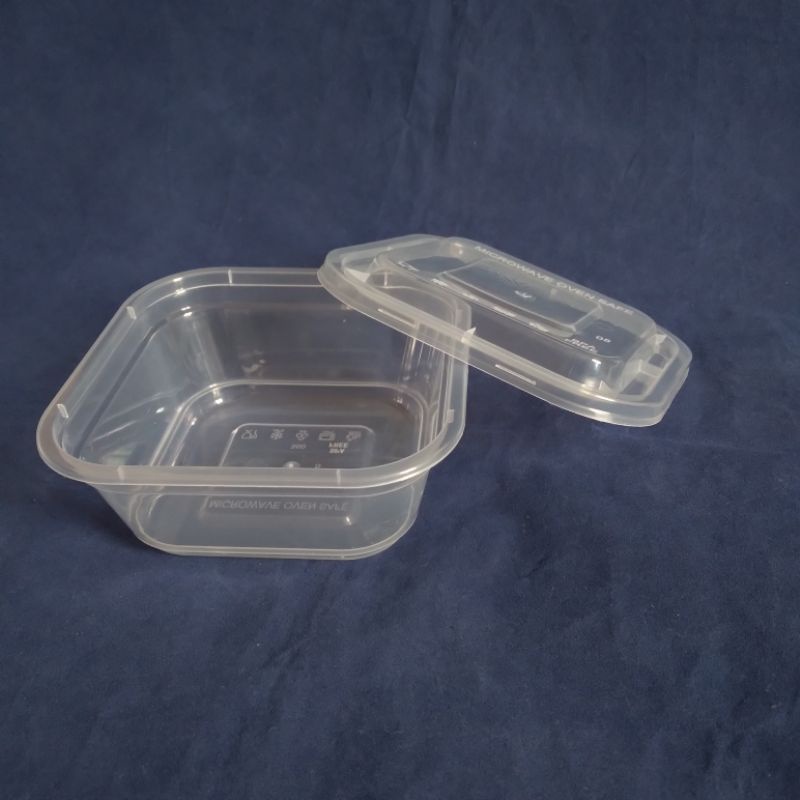 Mangkok Salad/Thinwall kotak 350ml/aeco kotak 25pcs/Mangkuk serbaguna