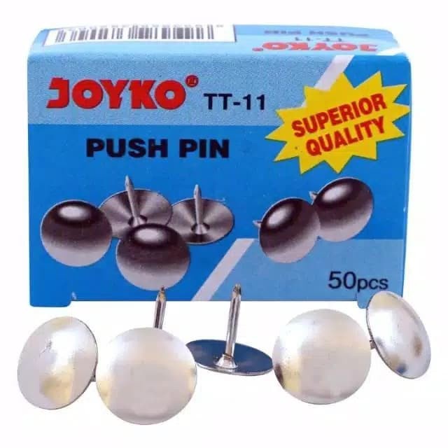 

Joyko TT-11 Paku payung push pin Besi