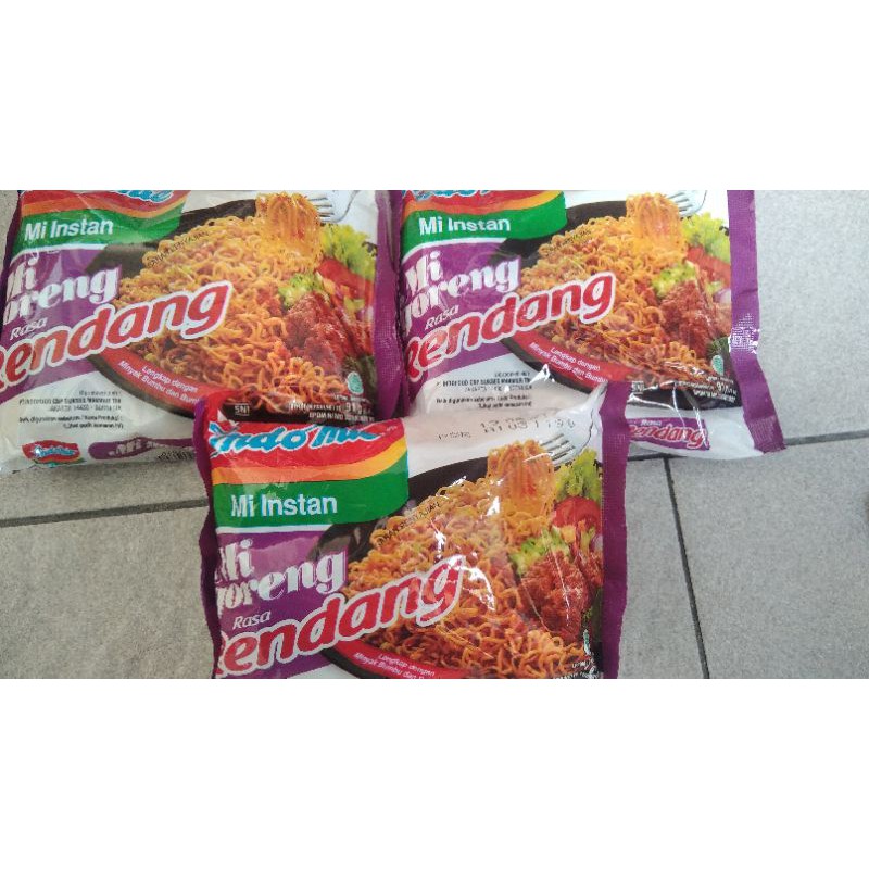 

Indomie goreng rendang