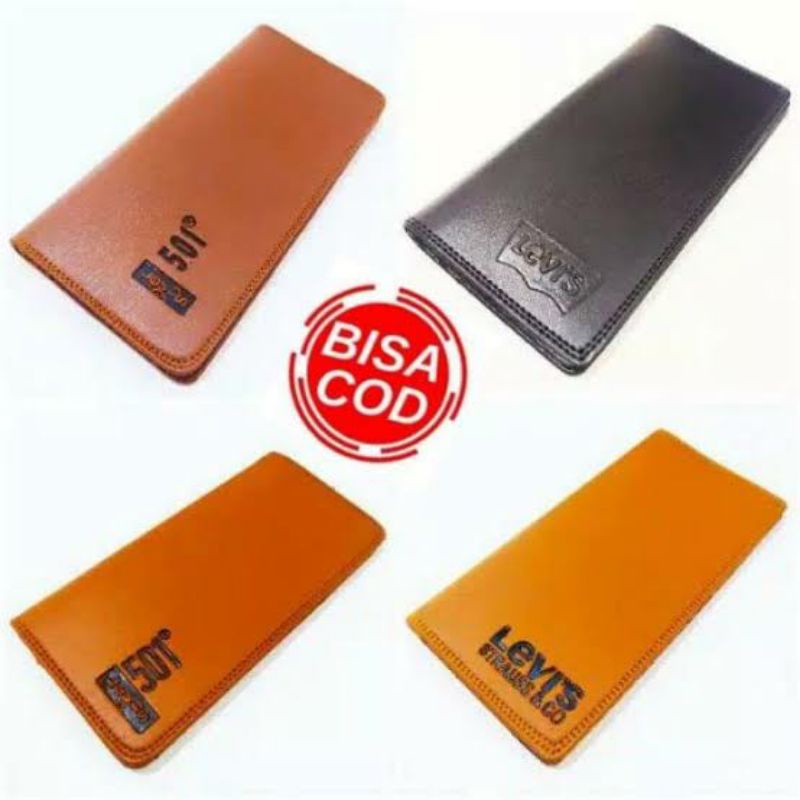 Dompet kulit pria Levis panjang