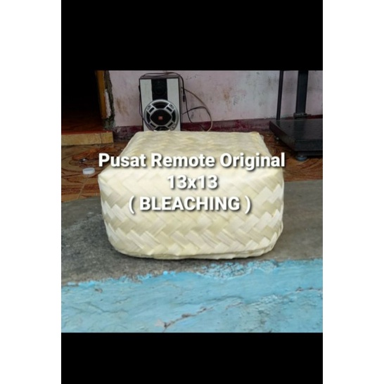 BLEACHING BESEK BAMBU PUTIH BERSIH 13×13 HAMPERS SOKASE 13CM×13CM