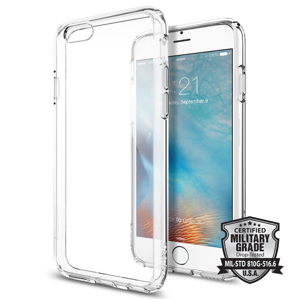 DISKON SPIGEN ULTRA HYBRID IPHONE 6 PLUS / 6S PLUS CASE [CRYSTAL CLEAR]