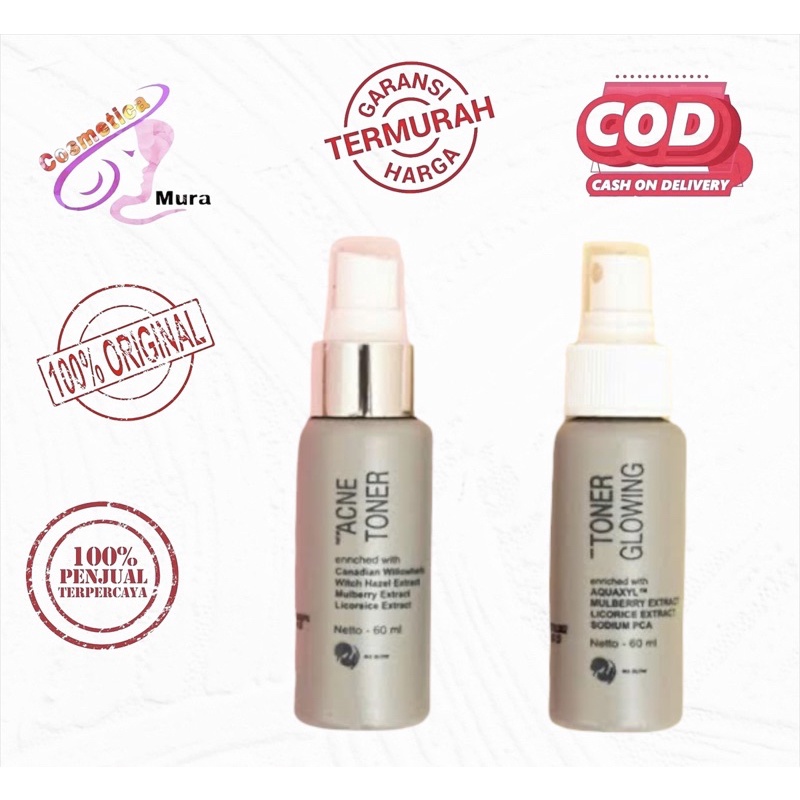 ⚡️satuan - ms glow toner acne - ms glow toner glowing original = ms glow ecer toner