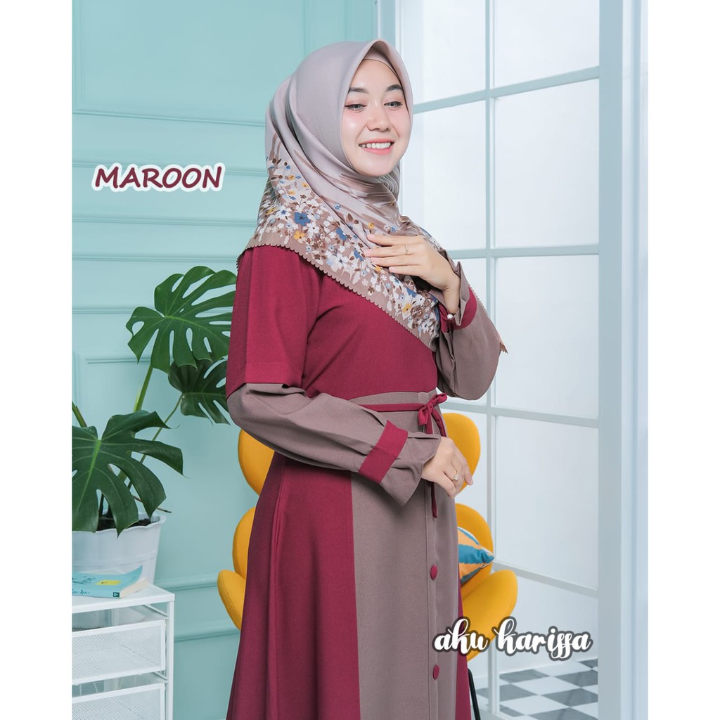 GAMIS TERBARU-ZENITA DRESS  AKU KARISSA ORY SYARII WANITA 2021