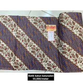 kain bahan  Batik katun  harga  per  setengah meter  Shopee 