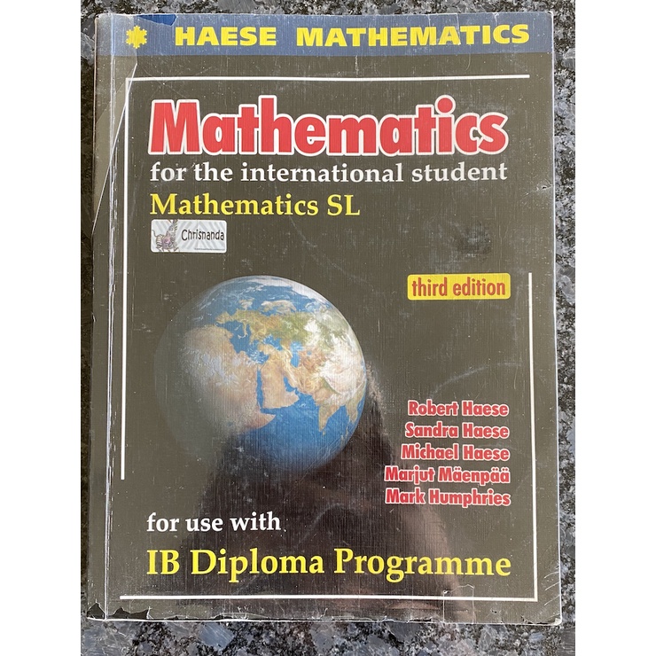IB Diploma Haese Mathematics SL Third Edition (3rd Edition)