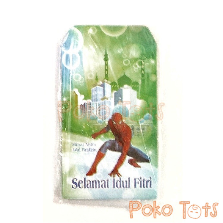 Amplop Uang Angpao Lebaran Idul Fitri isi 10 pcs motif Karakter uk. Kecil